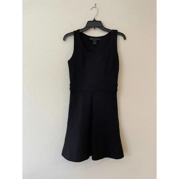 Marc By Marc Jacobs Size XS Sleeveless Mini Dress Racerback A-Line Black - Picture 2 of 10
